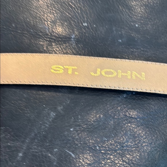 St. John Black and Gold Women\'s Belt main image 4
